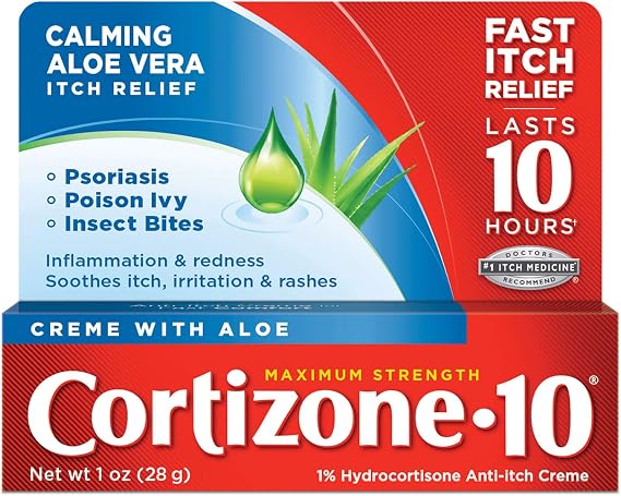 Cortizone 10 Maximum Strength Anti-Itch Creme , 1 Oz