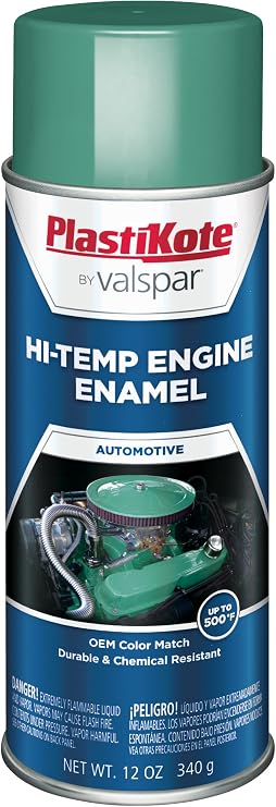 PlastiKote 225 Alpine Green Engine Enamel, 12 oz.