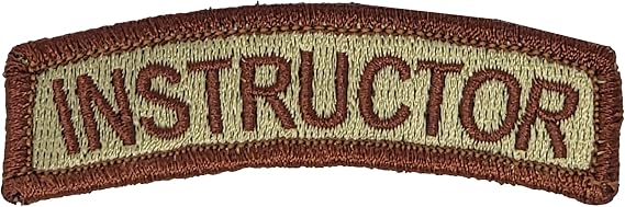 Weaponz Online INSTRUCTOR Duty Identifier Tab/Patch