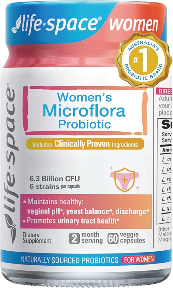 Life-Space Vaginal Probiotic Women's Microflora pH Balance ClinicallyTested