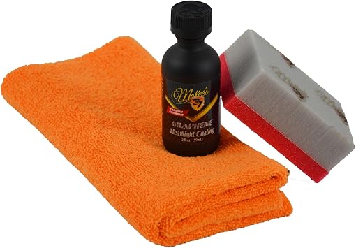 McKee's 37 Graphene Headlight Coating (UV Protectant - Prevents Headlights from Fading and Discoloring)