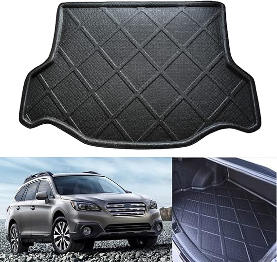 Car Mat Boot Pad Carpet Cargo Mat Trunk Liner Cargo Tray Floor Mat Compatible for Subaru Outback 2015 2016 2017 2018 2019 2020 2021 2022 2023 2024 2025 2026