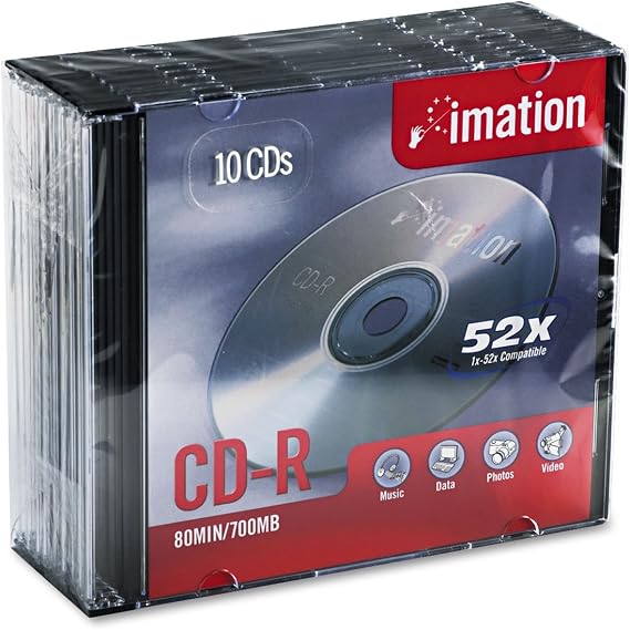 Imation 17332 CD-r 52X 10PK 80MIN