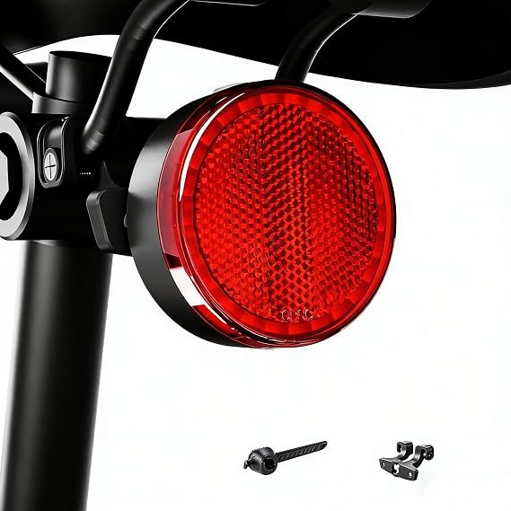 Type C USB Rechargeable Bike Tail Light, Ultra Bright IPX6 Waterproof Bicycle Rear Cycling Safety Flashlight, 5 Light Mode Road Mountain Accessories Night Ride Hiking, Cycling, Camping