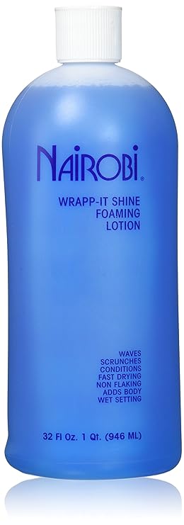 Nairobi Wrap-It Shine Foaming Lotion, 32 Ounce