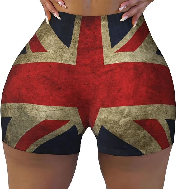 High Waist Yoga Pants for Women, Tummy Control Workout Shorts for Running Yoga