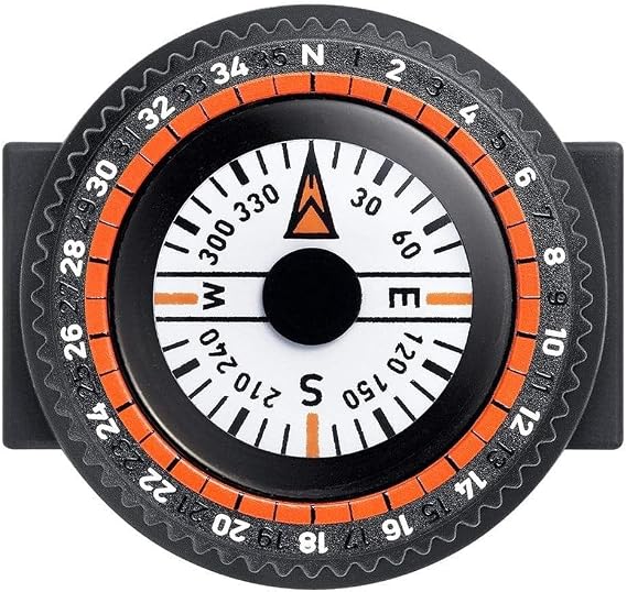 Luminox Men's Black Polycarbonate Compass with Loop