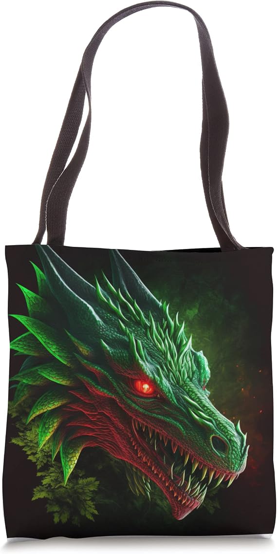 Beautiful Green Dragon I Tote Bag