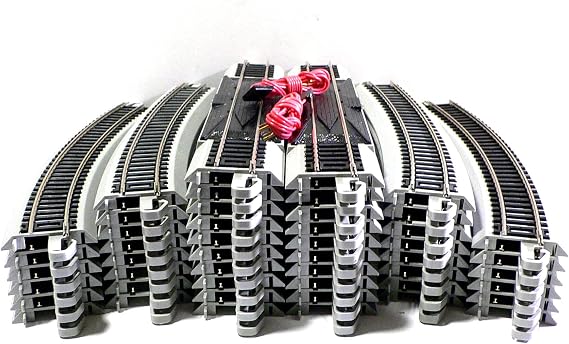 HO Scale Bachmann Nickel Silver EZ Track Double Oval for Model Railroad Trains