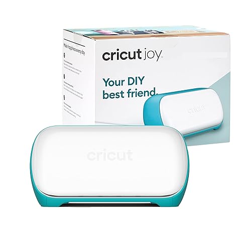 Cricut Joy Machine & Digital Content Library Bundle - Includes 30 images in Design Space App - Portable DIY Smart Machine for creating customized cards, crafts, labels Blue