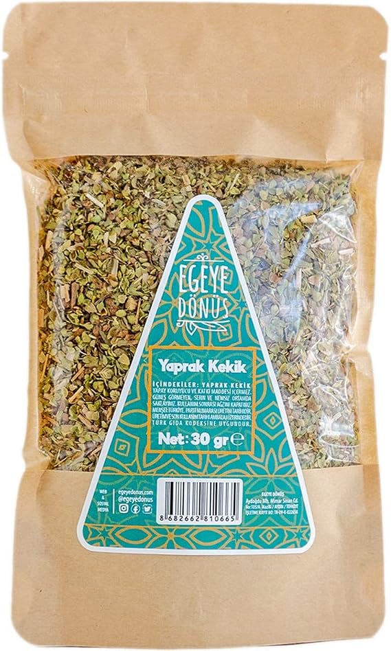 RETURN TO THE AEGEAN Thyme - (Plant Tea - Spice - Mountain Thyme - New Crop Leaf Thyme) - 30 Gr. (1. Quality)