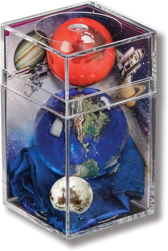 Earth, Mars, and Moon to Scale Box Set