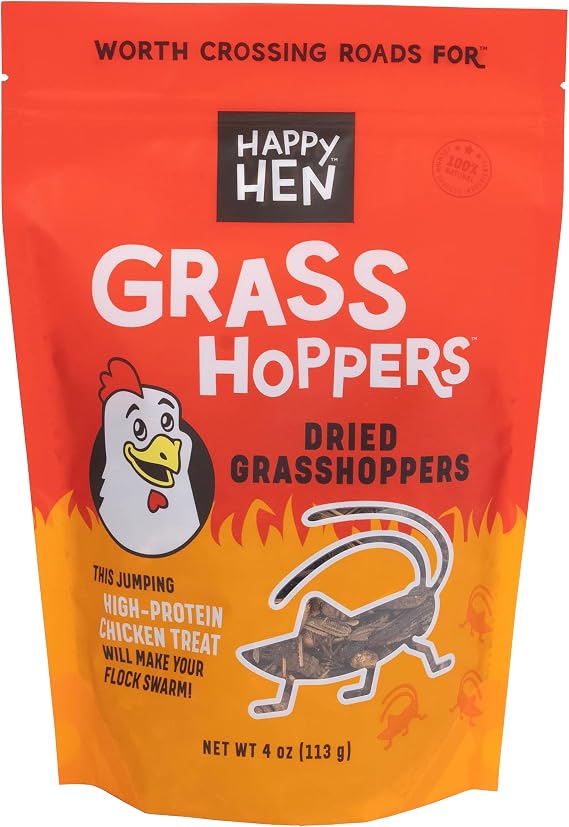 Happy Hen Treats Grass Hoppers