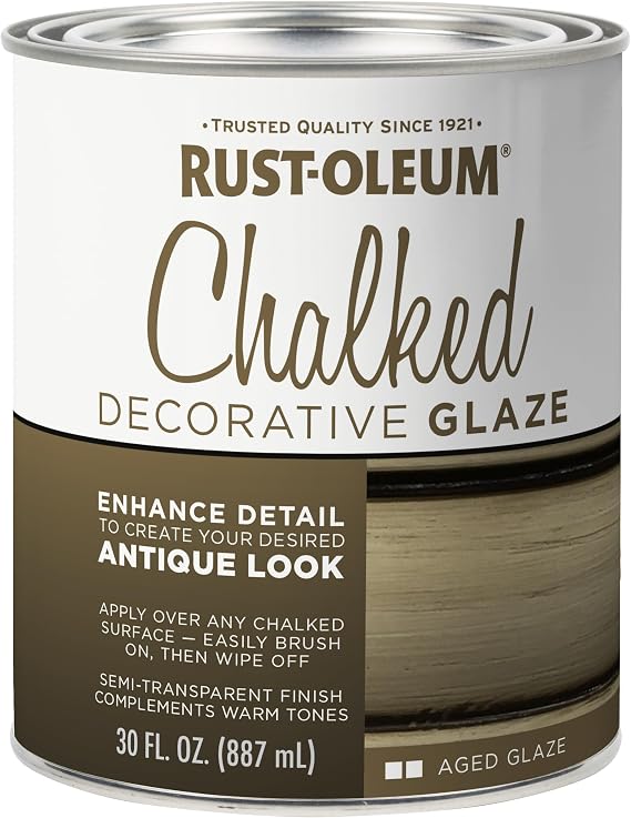 Rust-Oleum Chalked Semi-Transparent Aged Glaze Paint