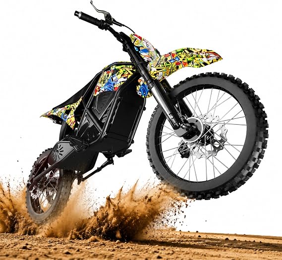 Electric Dirt Bike for Teens & Adults, 3000W Peak, 36 MPH