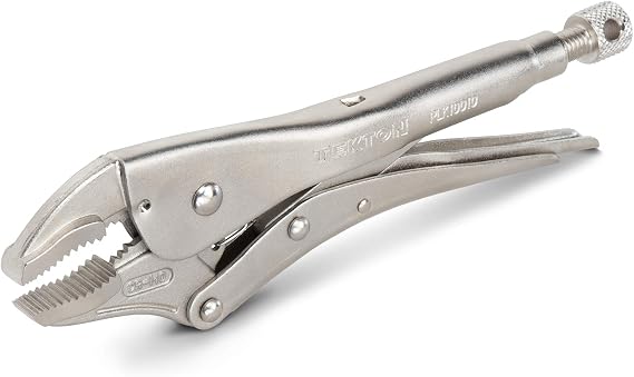TEKTON 10 Inch Curved Jaw Locking Pliers | PLK10010
