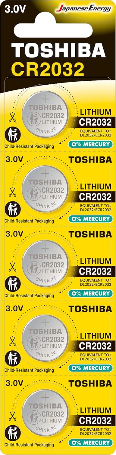 Toshiba Cr 2032 Lithium 5 Battery
