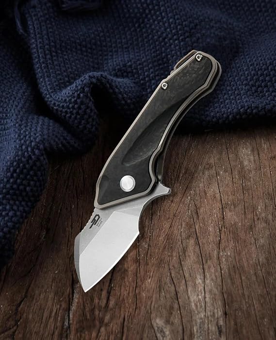 Bestech Knives IMP Titanium Framelock CF