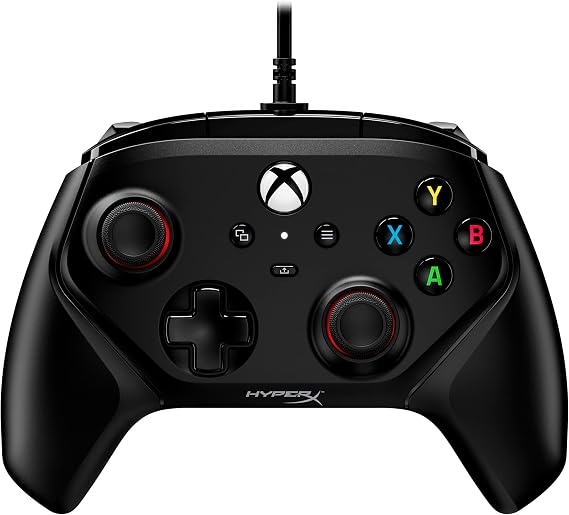 HyperX Clutch Gladiate Wired Controller with Xbox Officially Licensed Dual Trigger Lock Programmable Button Dual Rumble Motor 6L366AA