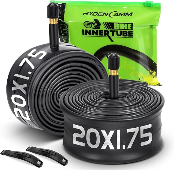 2 Pack 20/26x1.75/2.125 Bike Tube, 35mm Schrader Valve