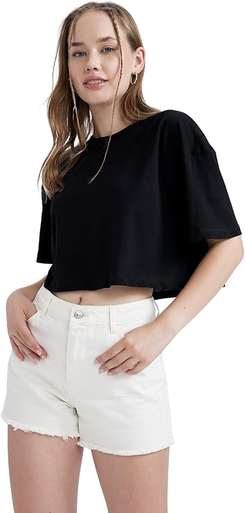 DeFacto B0651AX T-Shirt Women