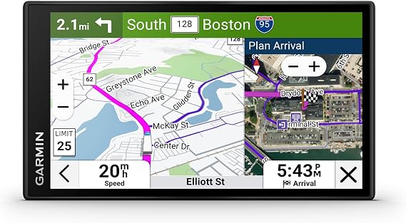 Garmin dezlTM OTR620, 6 GPS Truck Navigator | Crisp High-Resolution Touchscreen Display, Expert Arrival Planning, Custom Truck Routing
