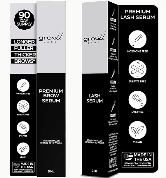 Powerful Brow & Lash Growth Serum Combo