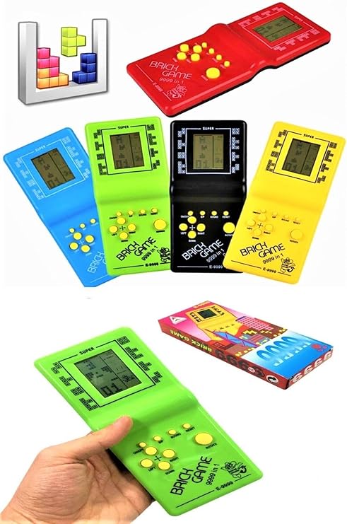 hyd Tetris Oyun Konsolu El Atarisi Nostaljik Oyuncak Brick Game 9999 Oyunlu