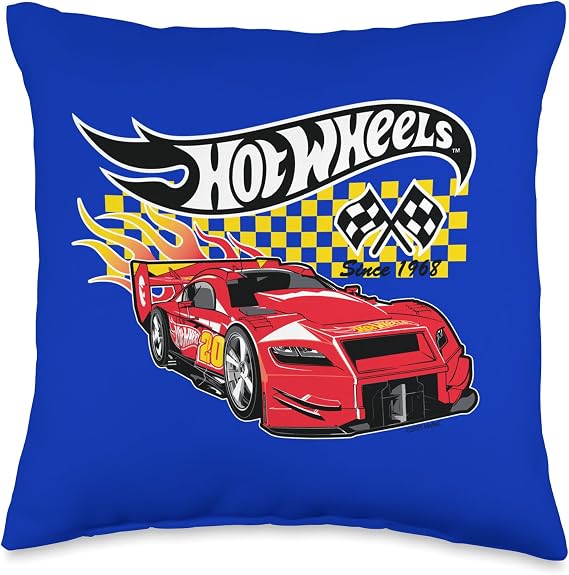 Hot Wheels - Racing Throw Pillow