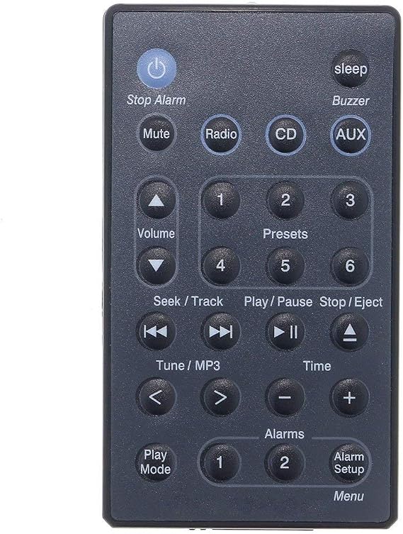 New Remote Control Compatible with Bose Wave Music System 3 III (Black Color)