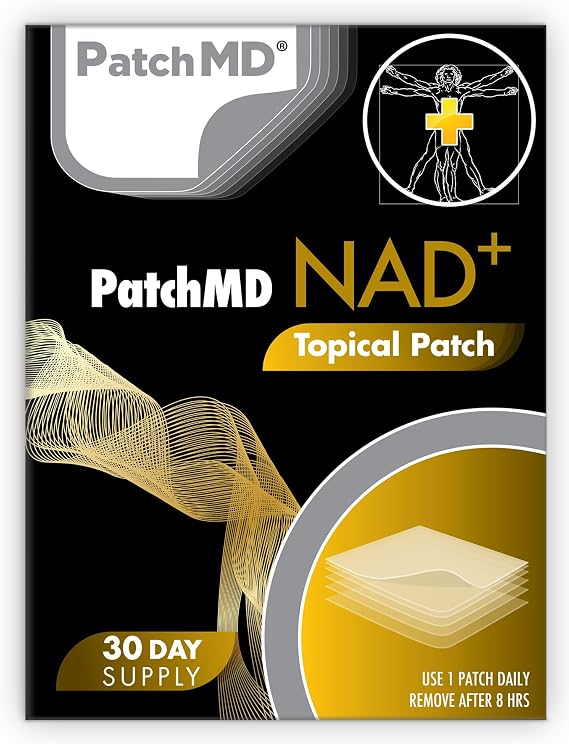 PatchMD - NAD+ Total Recovery Patches - 30 Days Supply