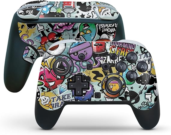 Skin Compatible with Nintendo Switch 2 Pro Controller - Oddballs - Premium 3M Vinyl Protective Wrap Decal Cover - Easy to Apply | Crafted in The USA by MightySkins