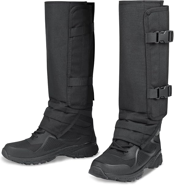Snake Gaiters Snake Chaps,Snake Bite Kit for Humans,Snake Leggings for Men & Women,Snake Guards with Adjustable Size