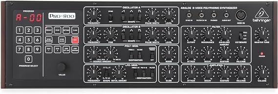 Behringer Pro-800 8-voice Polyphonic Analog Synthesizer