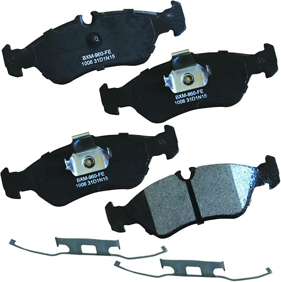 Bendix Premium SBM1006 Semi-Metallic Rear Brake Pads for Dodge Sprinter 2500 2006-2003, Sprinter 3500 2006-2003, Freightliner Sprinter 2500 2006, Sprinter 3500 2005-2002