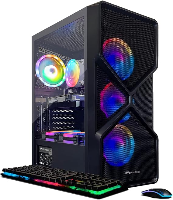 STGAubron Gaming PC Desktop,Corei7 8th Gen,RTX 2060S 8G,16G DDR4,1T SSD