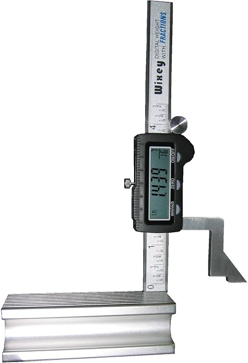100mm (4") Digital Height Gauge with Fractions