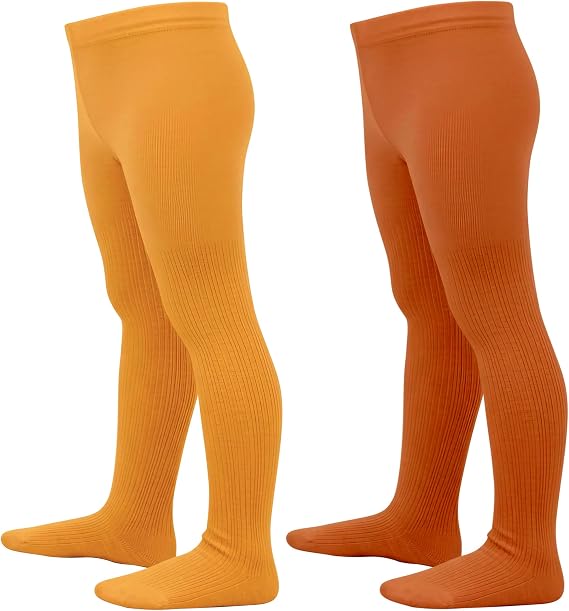Girls Tights Seamless Toddler Stockings Tights Soft Cotton Cable Knit School Girls Leggings 4-12 Years