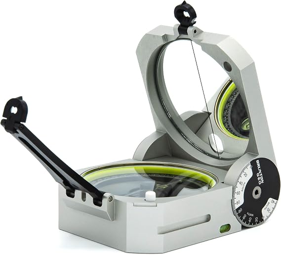 Brunton GeoTM Transit, Azimuth (0-360) Professional Geological Pocket Transit with Clinometer