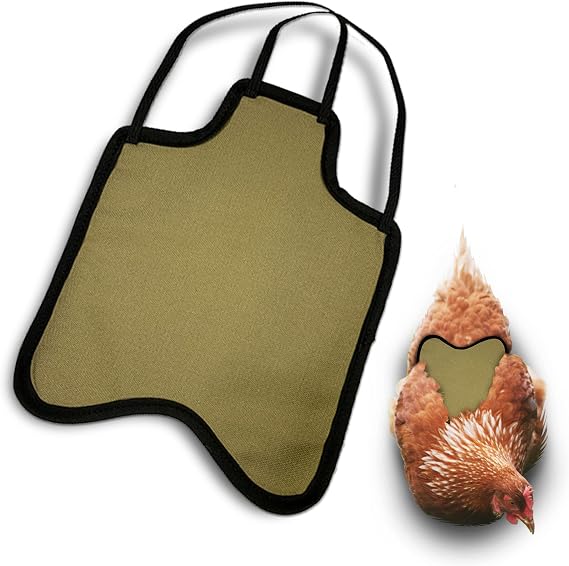 Apron/Saddle Large Khaki, Double Strap