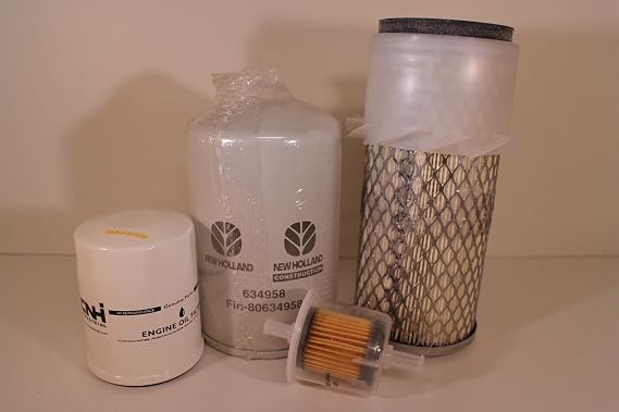 New Holland LS125 OEM Service Maintenance Filter Kit