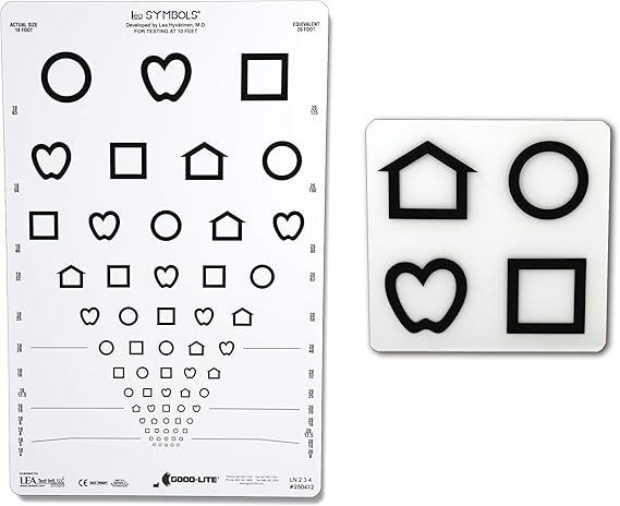 LEA Symbols Proportional Spaced Chart