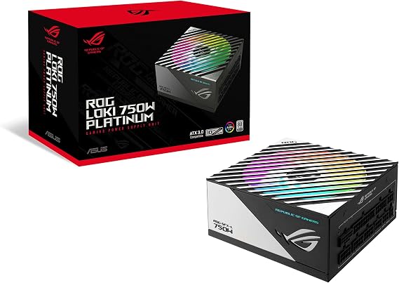 ASUS ROG-LOKI-750P-SFX-L-GAMING 750W Platinum Modüler Güç Kaynağı