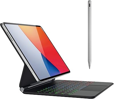 doqo Keyboard case and Stylus Pen for ipad 12.9