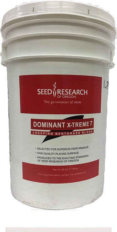 Dominant X-Treme 7 Creeping Bentgrass Blend 25 lb Pail