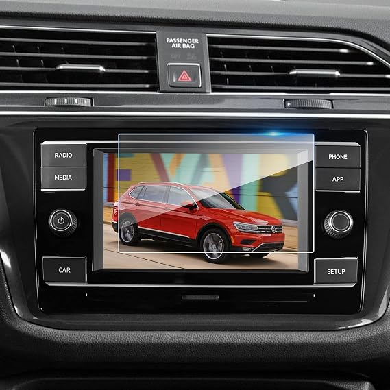 TTCR-II Compatible with VW Atlas Screen Protector Tiguan Golf S 2018-2024