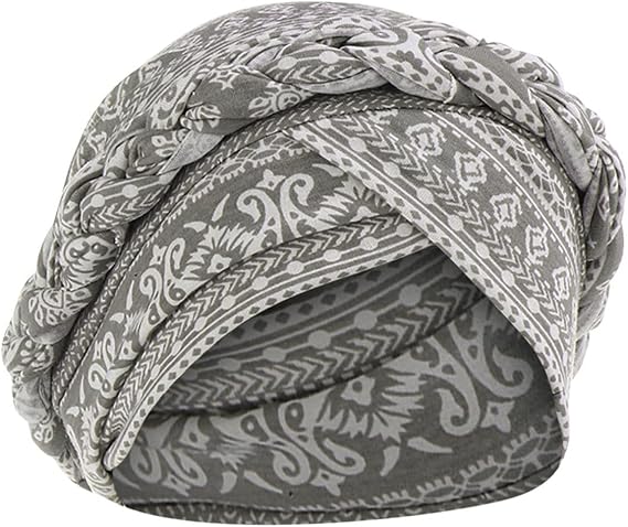 Lolvmvchi Mens Beanie Hat Muslim Cap Wrap Ruffle Caps Men Winter Knit Hats with Visor Warm Earflaps