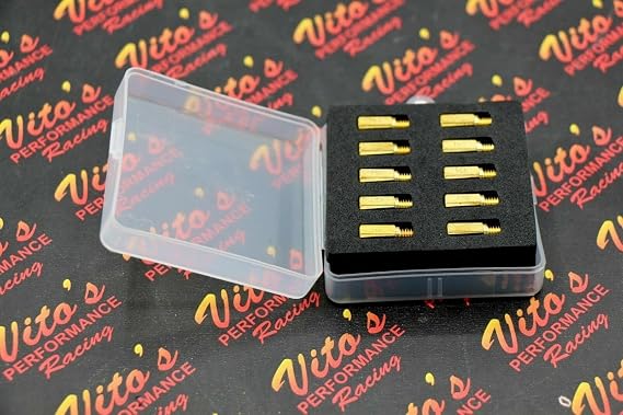 VITO's Keihin MAIN HEX JET KIT 150-172 Banshee Blaster PWK 10 sizes! 170 168 165