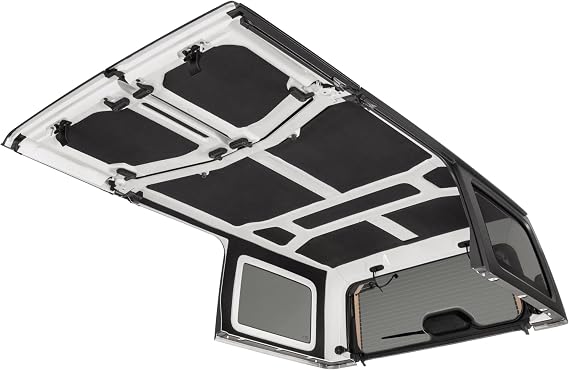 QuadraTop Acoustic Hardtop Headliner Kit - Fits Jeep Wrangler JLU, JKU & Gladiator JT 2007-2025 - Jeep Sound Deadening Roof Insulation - Jeep Gladiator Headliner (JL Unlimited 2018-2025)