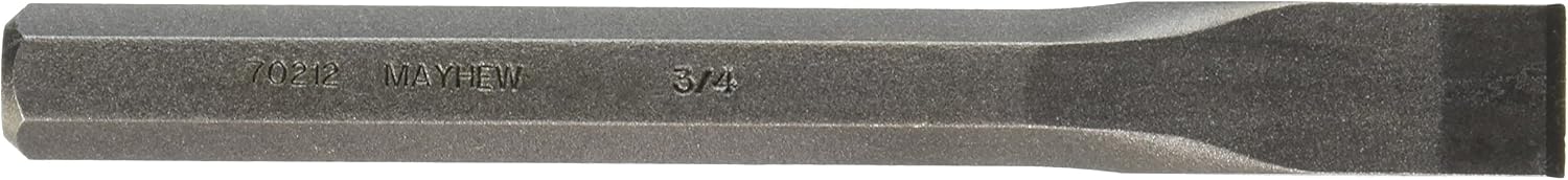 Mayhew Select 10602 34-by-7-Inch Cold Chisel , Black